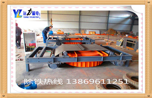 山東RCDD-10電磁除鐵器，干式自卸式電磁除鐵器價格