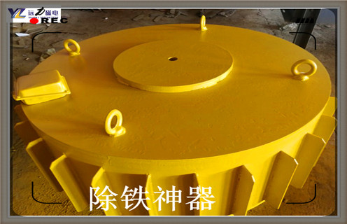 電磁除鐵器為更好的工作，周圍抗干擾工作要做好