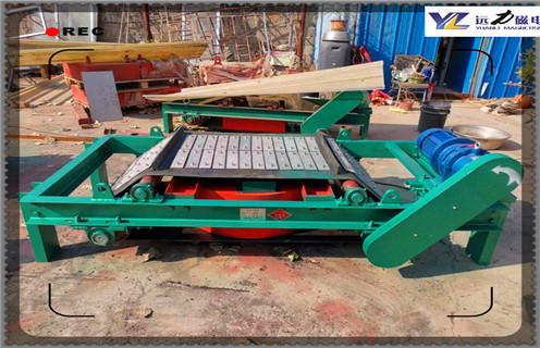 電磁除鐵器，電磁自卸式除鐵器，輸送皮帶用電磁自卸式除鐵器