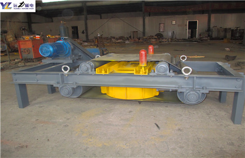 電磁除鐵器，電磁自卸式除鐵器，輸送皮帶用電磁自卸式除鐵器