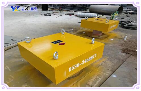 手動永磁除鐵器，山東手動永磁除鐵器知識參數(shù)_內(nèi)部磁塊安裝方法_山東手動永磁除鐵器型號價格 