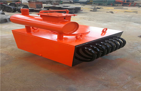 自卸式電磁除鐵器，京自卸式電磁除鐵器配電箱電流_北京自卸式電磁除鐵器配電箱廠家配件_型號及工作視頻