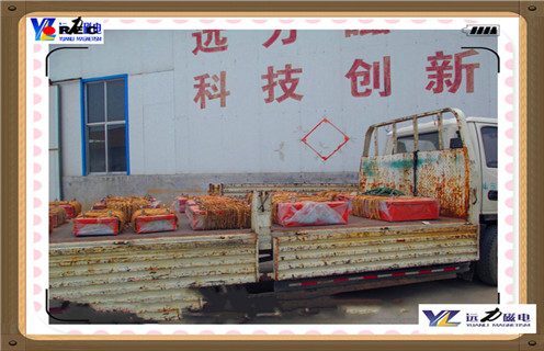 永磁除鐵器，江蘇RCYB-5永磁除鐵器杠桿脫磁知識(shí)參數(shù)_內(nèi)部磁塊安裝方法_江蘇RCYB-5永磁除鐵器杠桿脫磁型號(hào)價(jià)格 