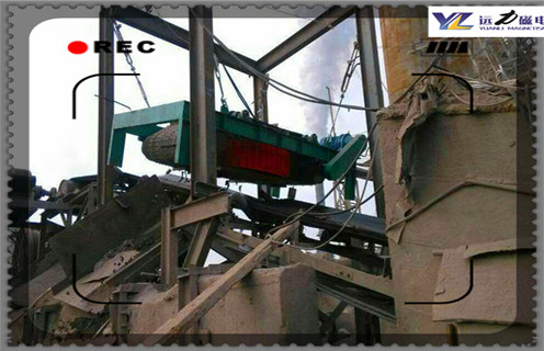 帶式除鐵器，河北帶式輸送機(jī)布置除鐵器_帶式強(qiáng)磁河北帶式輸送機(jī)布置除鐵器工作原理構(gòu)造選型_廠家 