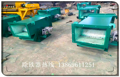 永磁管道自卸式除鐵器，永磁管道自卸式除鐵器廠家_遠力永磁管道自卸式除鐵器廠家12000高斯_可定制工作原理_安裝示意圖 