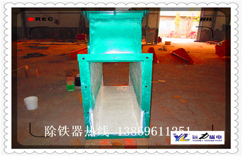 管道除鐵器，臨朐管道除鐵器工作原理_遠力臨朐管道除鐵器工作原理應(yīng)用安裝示意圖型12000高斯_可定制工作原理