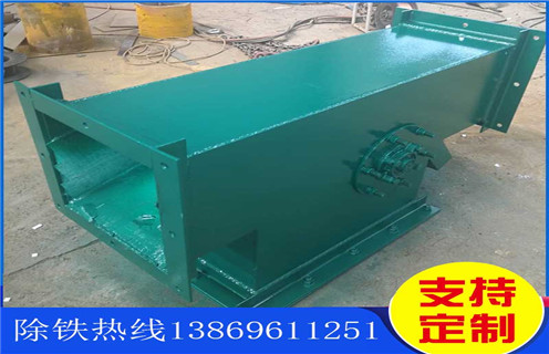管道式粉料永磁除鐵器，河南管道式粉料永磁除鐵器_河南管道式粉料永磁除鐵器的優(yōu)缺點安裝示意圖型12000高斯_工作原理 