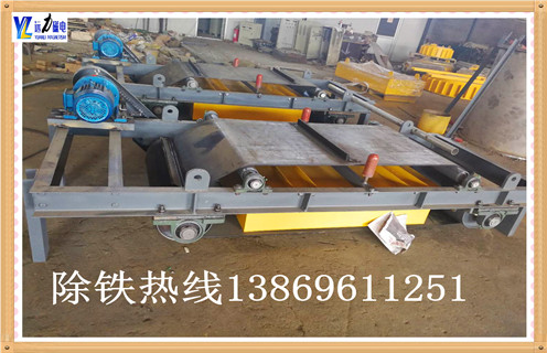 電磁自卸除鐵器，遼寧電磁自卸式除鐵器技術參數(shù)工作視頻_國家標準_遼寧電磁自卸式除鐵器技術參數(shù)訂做配電箱型號