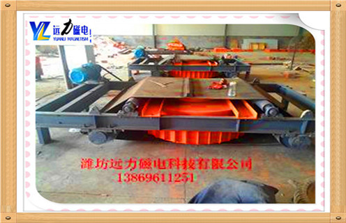 油冷電磁自卸除鐵器，江西RCDF電磁油冷自卸式除鐵器及安裝高度要求_江西RCDF電磁油冷自卸式除鐵器設(shè)備不卸料怎么回事，如何清理及接線