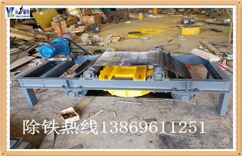自卸式電磁除鐵器，廣西自卸式電磁除鐵器公司及安裝高度要求_廣西自卸式電磁除鐵器公司設備不卸料怎么回事，如何清理及接線