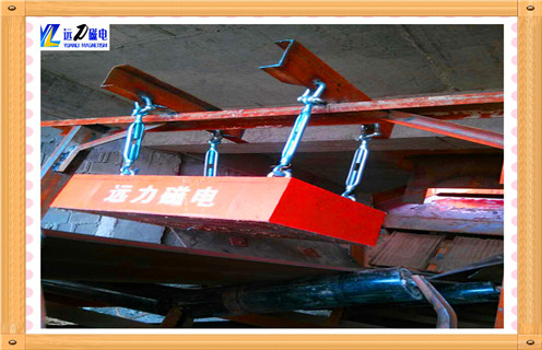 懸掛式永磁除鐵器，江蘇rcyb懸掛式永磁除鐵器_內(nèi)部磁塊安裝方法_江蘇rcyb懸掛式永磁除鐵器視頻定制供應(yīng)型號價格 