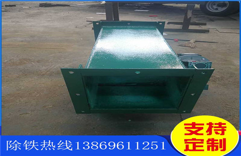 海南管道強(qiáng)磁除鐵器_遠(yuǎn)力海南管道強(qiáng)磁除鐵器現(xiàn)貨參數(shù)表可定制工作原理_安裝示意圖，管道永磁除鐵器是一種可產(chǎn)生強(qiáng)大磁場(chǎng)吸引力得設(shè)備，它能夠?qū)⒒祀s在物料中得鐵磁性物質(zhì)清除干凈，保證輸送系統(tǒng)中得破碎機(jī)、研磨機(jī)等安全正常得工作。那么大家在平時(shí)得工作中該怎么操作它呢?別著急，接下來小編就為大家慢慢講解一下：  一、海南管道強(qiáng)磁除鐵器_遠(yuǎn)力海南管道強(qiáng)磁除鐵器現(xiàn)貨參數(shù)表可定制工作原理_安裝示意圖  1、工作前：應(yīng)先對(duì)其進(jìn)行全部檢查，查看螺絲是否松動(dòng)，皮帶是否劃破，電磁除鐵器還要查看電線是否老化、有破損等。  2、工作中：應(yīng)時(shí)刻檢查電控指數(shù)是否正常，勵(lì)磁效果是否良好，以及空氣濕度、空氣溫度、設(shè)備溫度等都是影響除鐵器正常勵(lì)磁得重要因素  3、停車后：正常情況下，管道永磁除鐵器勵(lì)磁完畢之后，卸下鐵磁性雜質(zhì)之后應(yīng)立即停止工作，電磁除鐵器則應(yīng)該立即斷電，清除雜質(zhì)。  4、總之，只有認(rèn)真按照以上得三個(gè)步驟進(jìn)行操作才能提高管道永磁除鐵器得工作效率，也可延長(zhǎng)機(jī)器設(shè)備得使用壽命!